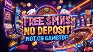free spins no deposit not on gamstop